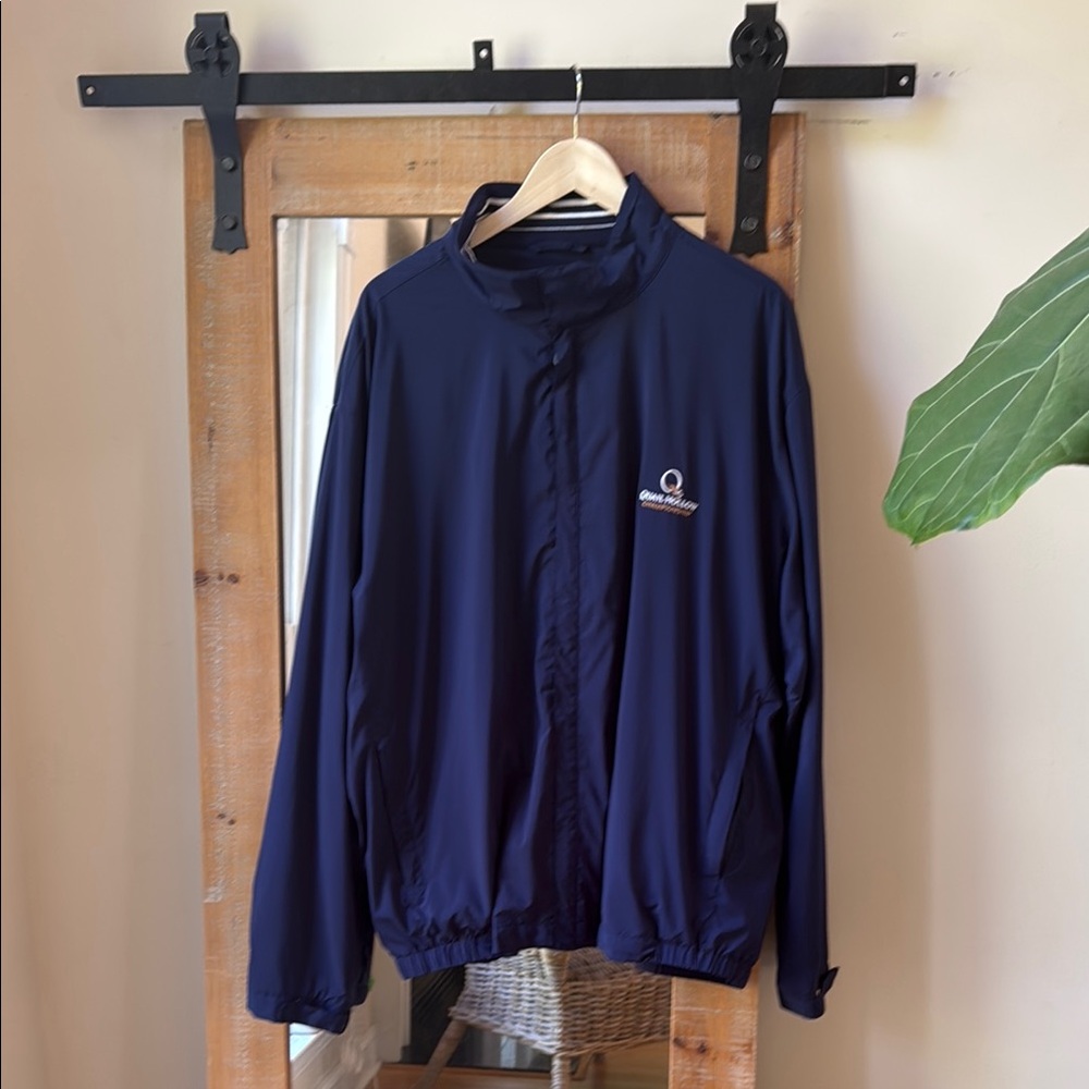 Polo Golf Windbreaker Quail Hollow Embroidered Size XXL